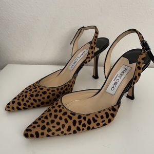 Jimmy Choo leopard heels